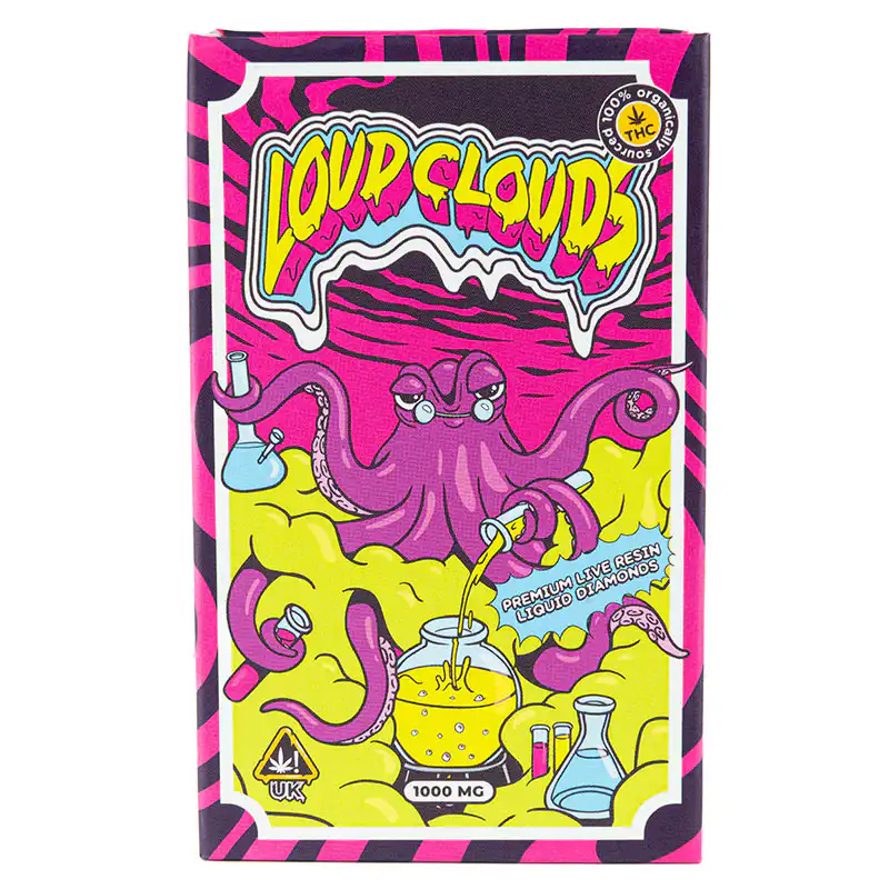 Loud Clouds Vape Pen device with natural live-resin terpene oil